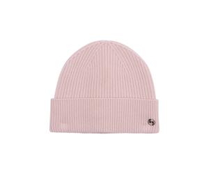 Bonnet tricotÃ© avec Ã©tiquette femme COMMA Rose TU