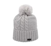 Bonnet tricotÃ© avec doublure polaire femme CMP Gris TU