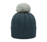 Bonnet tricotÃ© avec doublure polaire femme CMP Vert TU