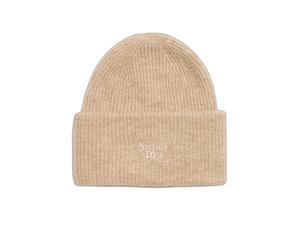 Bonnet tricotÃ© enfant Superdry Soft Rib Marron TU