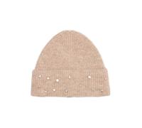 Bonnet tricotÃ© femme COMMA Beige TU