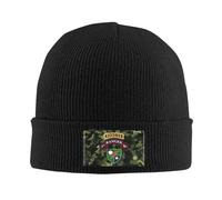 Bonnet Tricoté 3E Bataillon du 75E Régiment avec Onglet Classique Bonnet Hiver Chaud Tricot Coupe-Vent Knit Beanie pour Adultes Cyclisme Ski