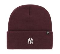 Bonnet tricoté 47 Brand - BASE RUNNER New York Yankees maroon