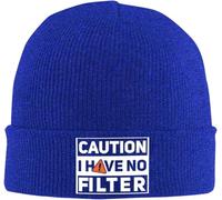 Bonnet Tricoté Attention, Je n'ai Pas De Filtre Bonnet d'hiver Moderne Knit Beanie Stretchy Beanie Hat pour Peche Cyclisme Running
