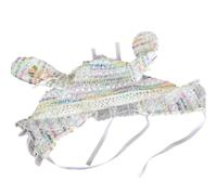 Bonnet tricoté avec oreilles de lapin en peluche douce et colorée, bonnet | Oreilles de lapin pour la vie quotidienne, l'intérieur, l'extérieur, Thanksgiving, vacances, anniversaire, maison et vacances