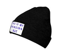 Bonnet Tricoté C'est Mon Chapeau À Boire Universelle Bonnet Chapeau Tricot Épais Chapeau d'hiver Tricoté pour Cyclisme Adultes Sports