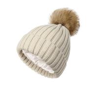 Bonnet Tricoté Chaud 1 Pièce, Bonnet Tricoté Pour Femme, Joli Bonnet Tricoté, Fournitures Thermiques D'Hiver, Bonnet Tricoté Élastique