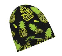 Bonnet Tricoté Citations Psychiques sur L'Ananas Bonnet d'hiver Stretchy Knit Beanie Respirant Beanie Hat pour Camping Peche Jogging