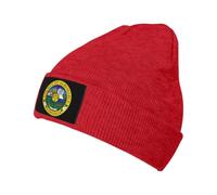 Bonnet Tricoté Comté D'Albemarle Tricoté Chapeau Moderne Beanie Hat Respirant Knit Beanie pour Jogging Camping Peche