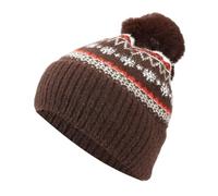 Bonnet tricoté confortable avec chaleur doublée, joli bonnet tricoté pour l'hiver, oreilles confortables, élégant, pour l'extérieur, café, taille unique