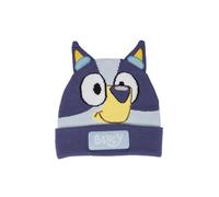 Bonnet tricoté Disney Bluey pour enfant - multicolore, 100% acrylique, hiver Taille unique