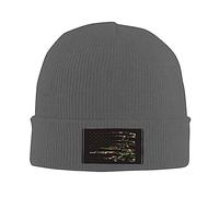Bonnet Tricoté Drapeau De L'Armée Américaine Tricoté Chapeau Stretchy Beanie Hat Légers Knit Beanie pour Peche Cyclisme Camping