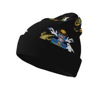 Bonnet Tricoté Emblème National Îles Salomon Beanie pour Homme Femme Épais Tricoté Bonnet Simplement Chapeau d'hiver Tricoté Unisexe Beanie Knitted Hat pour Ski Hiver Outdoor