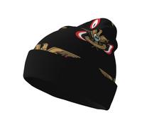 Bonnet Tricoté Emblème National Yémen Beanie pour Homme Femme Épais Tricoté Bonnet Simplement Chapeau d'hiver Tricoté Unisexe Beanie Knitted Hat pour Ski Hiver Outdoor