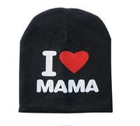 Bonnet Tricoté En Coton Pour Bébé, Chapeau Chaud Imprimé, Pour Enfant En Bas Âge, Garçon, Fille, I Love Papa Mama, Printemps Automne, 2021