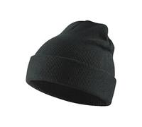 Bonnet tricoté en maille côtelée noir TU - BLÅKLÄDER - 202000009900