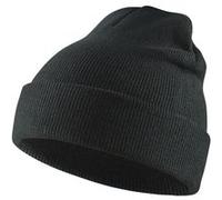 Bonnet tricoté en maille côtelée noir TU - BLÅKLÄDER - 202000009900 Noir G