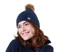 Bonnet tricoté femme Horseware Aura Bleu TU