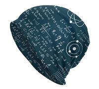 Bonnet Tricoté Formule De Sciences Mathématiques Physiques Beanie Hat Légers Knit Beanie Stretchy Tricoté Chapeau pour Camping Peche Cyclisme