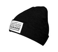 Bonnet Tricoté Je Ne Peux Pas, J'Ai des Projets dans Le Garage, Mécanicien Automobile, Moteur Bonnet d'hiver Légers Tricoté Chapeau Stretchy Knit Beanie pour Jogging Camping Peche