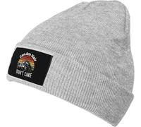 Bonnet Tricoté Je Peux Avoir des Cheveux Qui S'En Fichent Bonnet d'hiver Respirant Knit Beanie Classics Tricoté Chapeau pour Camping Cyclisme Running