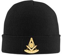 Bonnet Tricoté Joyau du Maître Passé Knit Beanie Respirant Bonnet d'hiver Classics Beanie Hat pour Cyclisme Camping Hiver