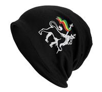 Bonnet Tricoté Lion Rasta De Juda Bonnet d'hiver Stretchy Knit Beanie Légers Tricoté Chapeau pour Jogging Camping Peche