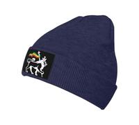Bonnet Tricoté Lion Rasta De Juda Tricoté Chapeau Respirant Beanie Hat Stretchy Knit Beanie pour Jogging Camping Cyclisme