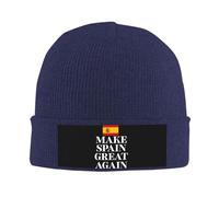 Bonnet tricoté « Make Spain Great Again », bonnet chaud d'hiver, taille 65