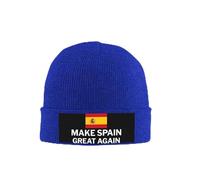 Bonnet tricoté Make Spain Great Again, chapeau d'hiver chaud et doux