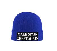 Bonnet tricoté Make Spain Great Again, chapeau d'hiver chaud et doux