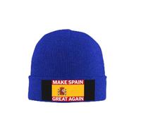 Bonnet tricoté Make Spain Great Again, chapeau d'hiver chaud et doux