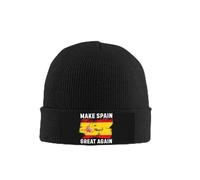 Bonnet tricoté Make Spain Great Again, chapeau d'hiver chaud et doux