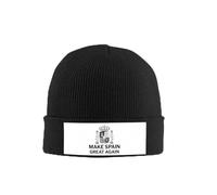 Bonnet tricoté Make Spain Great Again, chapeau d'hiver chaud et doux