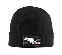 Bonnet Tricoté Même Mon Chien Déteste Biden Drôle D'Anti-Joe Biden Fuck Biden Doux Tricoter Chapeau Chaud Chapeau d'hiver Tricoté pour Sports Adultes Femme