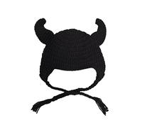 Bonnet tricoté mignon pour Halloween, monstres, diable, chapeaux d'hiver tricotés, accessoires de photographie pour adolescents, adultes, femmes, hommes, casquettes en tricot avec rabat d'oreille pour