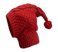 Bonnet tricoté pour chien avec cache-oreilles | Chapeau chaud pour l'automne et l'hiver - Capuche confortable pour protection du cou et de la tête - Vêtement mignon pour pique-nique, chasse