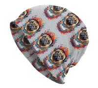 Bonnet tricoté pour la Chaleur, Plombier Carlin 4 Chapeau tricoté pour Hommes et Femmes Nostalgie des années 1980 Cadeau Unisexe Hiver Chaud sans Bord Chapeau d’urinoir