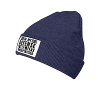 Bonnet Tricoté pour Ma Défense, J'Ai Été Laissé sans Surveillance Tricoté Chapeau Stretchy Bonnet d'hiver Légers Knit Beanie pour Jogging Camping Peche