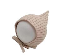 Bonnet tricoté pour tout-petits - Sans bord - Réglable - Extensible - Design elfe - Cache-oreilles pour temps froid - Pour garçons et filles - Pour fêtes de vacances, nouveau-nés, photos de Noël