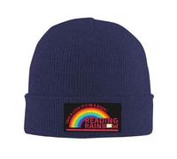 Bonnet Tricoté Regarde ! C'est dans Un Livre ! Lire Un Livre Rainbow Respirant Tricoter Chapeau Classique Casquette Tricoté pour Cyclisme Ski Sports