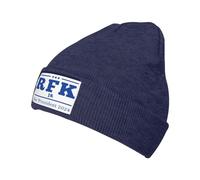 Bonnet Tricoté RFK Robert F Kennedy Jr pour La Présidence 2024 Bleu Bonnet d'hiver Respirant Knit Beanie Moderne Tricoté Chapeau pour Cyclisme Camping Peche