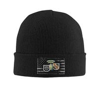Bonnet Tricoté Rqwaaed 5E Groupe des Forces Spéciales De L'Armée Américaine Au Vietnam Universelle Tricoter Chapeau Classique Beanie Hiver pour Cyclisme Sports Adultes