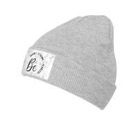 Bonnet Tricoté Sois Fort, Sois Courageux, Sois Intrépide Slouch Bonnet Hiver Chaud Tricot Anti-Transpiration Casquette Tricoté pour Sports Ski Femme