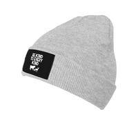 Bonnet Tricoté Soyez Gentil avec Tout Le Monde Végétalien Végétarien Unisexe Tricoter Chapeau Léger Knit Beanie pour Adultes Cyclisme Ski