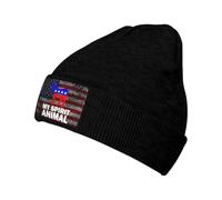 Bonnet Tricoté Symbole De L'Âne du Parti Démocrate Beanie Hat Stretchy Bonnet d'hiver Légers Tricoté Chapeau pour Jogging Cyclisme Camping