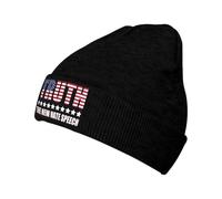 Bonnet Tricoté Vérité Nouveau Discours De Haine Bonnet d'hiver Stretchy Knit Beanie Respirant Beanie Hat pour Peche Cyclisme Camping