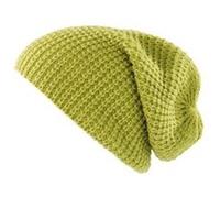 Bonnet tricoté XXL''Long Beanie'' - vert clair Vert G