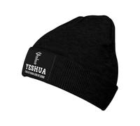 Bonnet Tricoté Yeshua Jésus Christianisme Bonnet d'hiver Stretchy Knit Beanie Respirant Beanie Hat pour Jogging Camping Peche