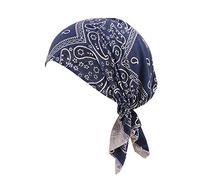 Bonnet Turban en Coton - Chapeau Souple et Respirant pour Chimio, Sommeil et Travail - Bandeau Bandana pour Cheveux - Pour Femmes et Hommes